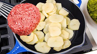 Potatoes and Ground beef Its so delicious that you want to cook it over and over again [upl. by Harv]