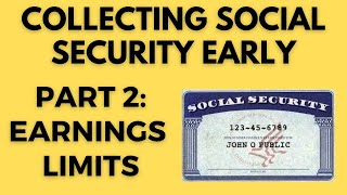 What Income Used For Social Security Earnings Limits [upl. by Htiduy]