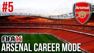 FIFA 14 Arsenal Career Mode  Episode 5  NORTH LONDON DERBY [upl. by Maretz]