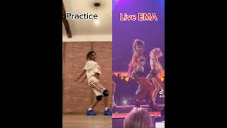 Practice VS Live Performance Tyla 🇿🇦🐅 [upl. by Jeremy801]