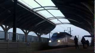 KTX Osong Station Pass KOREA 오송역 KTX 통과 정차 [upl. by Attwood]