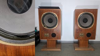 Ремонт динамиков Tannoy albury SL 105 замена подвесов ремонт акустики Tannoy обзор на акустику [upl. by Eliades585]