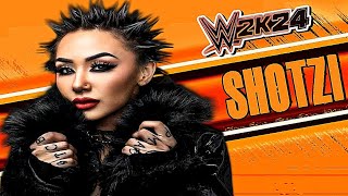 WWE 2K24  Shotzi Signatures and Finishers [upl. by Htur312]