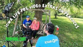 Mr Peacocks PBSs Iowa Life Video Extras peafowlcom [upl. by Sihon834]