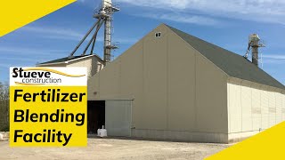 Agricultural Fertilizer Blending Facility in Coldwater MI  Stueve Construction [upl. by Einegue929]