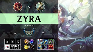 Zyra Jungle vs Master Yi  KR Challenger Patch 1414 [upl. by Leinaj]