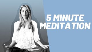 5 Min Morning Meditation for Positive Energy All Day ☀️  Gabby Bernstein [upl. by Iinden]