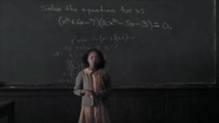 Hidden Figures  solving polynomials in factored form [upl. by Haskell]