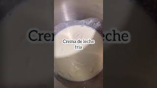 Crema chantilly casera [upl. by Elamor]