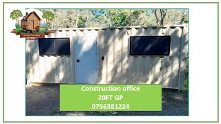 Construction site office  Container offices BRISBANE [upl. by Moria]