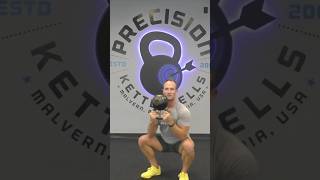 Bottoms Up Goblet Squat  Kettlebell Squat Variation kettlebellworkouts [upl. by Benny130]