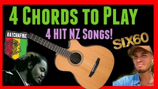 4 Chords to play 4 Hit NZ Songs [upl. by Enitsirhk]