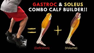 The Soleus Secret  Part 2 for BIGGER amp BETTER Calves [upl. by Noruq]