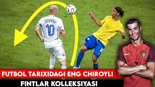 FUTBOL TARIXIDAGI ENG CHIROYLI FINTLAR VA DRIBLINGLAR KOLLEKSIYASI [upl. by Seabrooke]