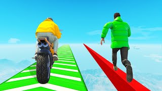 CHEATING In GTA 5s HARDEST RACE Impossible [upl. by Healey]