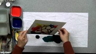 Pouring Watercolor Over Masking with Linda Baker [upl. by Kippy]