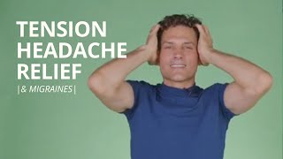 Tension Headache Relief  Stress amp Migraine Headaches too [upl. by Darcey]