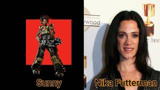 Character and Voice Actor  Evolve  Sunny  Nika Futterman [upl. by Annad]