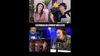 The Mongolian Cowboy Sings Elvis  EnkhErdene  Cant Help Falling In Love Shorts Reaction [upl. by Mercola]