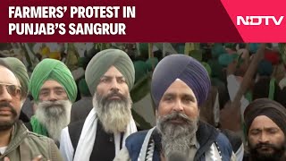 Farmers Protest  Farmers’ Organisations Hold Protest At Khanauri Border In Punjab’s Sangrur [upl. by Inafit]