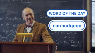 Word of the Day curmudgeon [upl. by Torrin]