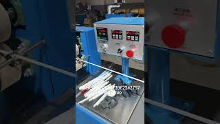 PLA plastic straw making production machine [upl. by Jarib]