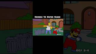 Homero Vs Mario Bros 😂 thesimpsons homersimpson humor shorts shortsfeed shortsviral [upl. by Nomad]