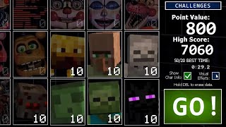 Minecraft In UCN All Jumpscare UCN Mods 2019 [upl. by Eloci]