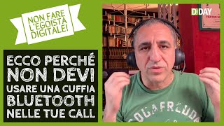 Ecco perché non devi usare una cuffia Bluetooth nelle tue call [upl. by Gerik]