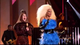 Lady Gaga  Fashion feat RuPaul Live at quotLady Gaga amp the Muppets Holiday Spectacularquot [upl. by Susann629]