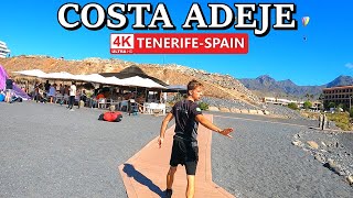 TENERIFE  COSTA ADEJE  Check the Current Appearance 🌞 4K Walk ● December 2023 [upl. by Blodgett]