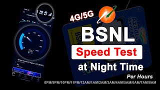 BSNL 5G speed test Full Night BSNL speed test bsnl speed test 4g bsnl speed test in Punjab [upl. by Smith506]