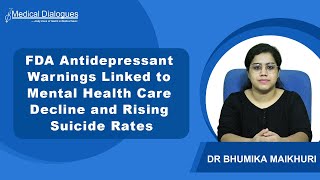 FDA Antidepressant Warnings Linked to Mental Health Care Decline and Rising Suicide Rates [upl. by Claman]