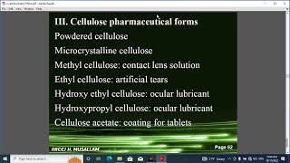 Pharmacognosy 1 lec 8 [upl. by Photina]