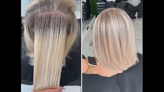 Gray Hair Transformation  Как достойно носить седину  2020 Hair Trends [upl. by Accebber840]