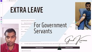 Hack for Government servants to get EXTRA LEAVES [upl. by Mickey540]