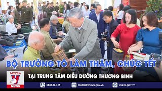 Bộ trưởng Tô Lâm thăm chúc Tết tại Trung tâm Điều dưỡng Thương binh Thuận Thành  VNews [upl. by Hammock]