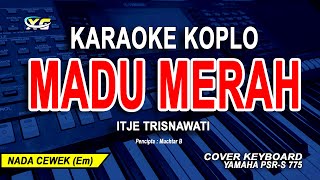 Secangkir Madu Merah Karaoke Koplo Nada Wanita Itje Trisnawati Tiktok Viral [upl. by Nospmas]