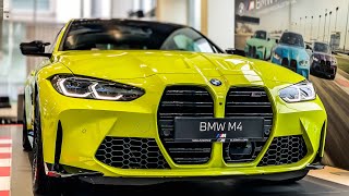 2024 BMW M4 Competition in Sao Paulo Yellow Exterior and Interior in details [upl. by Audrey]