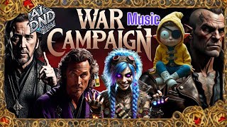 AI DnD War Campaign  Eberron Untold  Music Video [upl. by Zantos473]