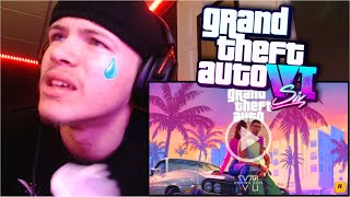 REACTING TO THE GTA 6 OFFICIAL TRAILER for the first time we made it boys [upl. by Treb]