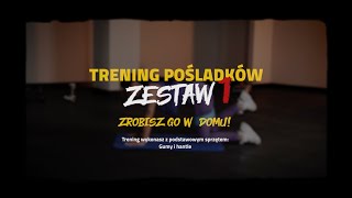 Trening pośladków  zrobisz go domu  ZESTAW 1 [upl. by Gerianna]