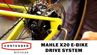 First Look Mahle X20 EBike Drive System  Contender Bicycles [upl. by Suoirred]