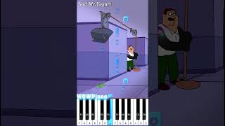 ABSTRACTED PETER GRIFFIN  One Dollar Trap Bad Mr Yogurt Piano Tutorial [upl. by Lasiaf]