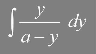 Integral of ya  y dy [upl. by Wolsky]