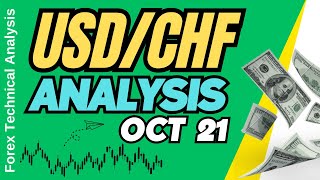 USD CHF Technical Analysis for October 21 2024 [upl. by Diao458]