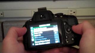 How to change the storage folder in the Nikon DSLR D5100 camera [upl. by Trager]