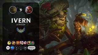 Ivern Jungle vs Gragas  KR Challenger Patch 1324 [upl. by Kovar]