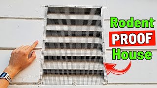 How To Mice Rat amp Rodent PROOF your House [upl. by Neelahtak815]