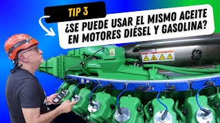 TERCERA PREGUNTA ¿Se puede usar el aceite indistintamente en motores diésel o gasolina [upl. by Janaye]